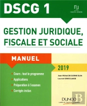 Dscg 1 - Gestion Juridique, Fiscale Et Sociale Manuel (Édition 2018/2019)