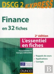 Dscg 2 ; Finance En 32 Fiches (2e Edition)