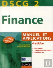 Dscg 2 ; Finance ; Manuel Et Applications (4e Édition)