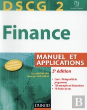 Dscg 2 ; Finance ; Manuel Et Applications (5e Édition)