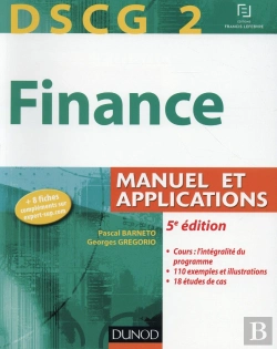 Bertrand.pt - Dscg 2 ; Finance ; Manuel Et Applications (5e Édition)