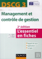 Dscg 3 - Management Et Controle De Gestion - 2e Edition