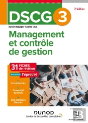 Dscg 3 Management Et Controle De Gestion  - Fiches - Fiches De Revisions 2023-2024