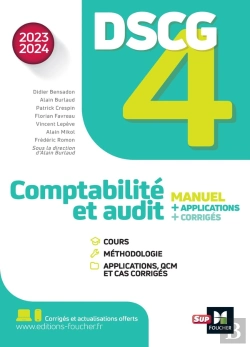 Bertrand.pt - Dscg 4 - Comptabilite Et Audit - Manuel Et Applications - Millesime 2023-2024