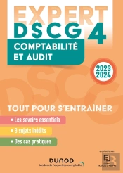 Dscg 4 : Comptabilité Et Audit , Tout Pour S'Entraîner ; Expert (Édition 2023/2024)