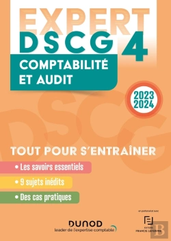 Bertrand.pt - Dscg 4 : Comptabilité Et Audit , Tout Pour S'Entraîner ; Expert (Édition 2023/2024)