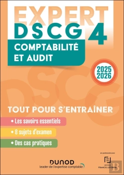 Bertrand.pt - Dscg 4 Expert : Comptabilité Et Audit (Édition 2025/2026)