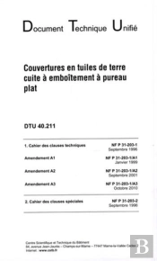 Dtu 40.211 Couvertures En Tuiles De Terre Cuite A Emboitement A Pureau Plat