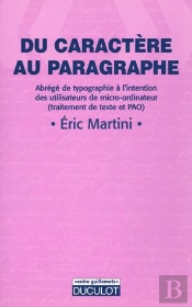 Du Caractère Au Paragraphe