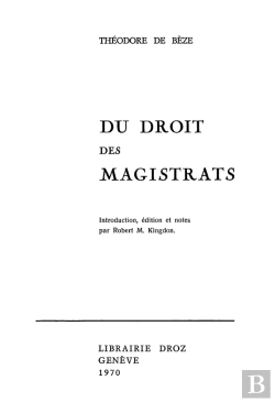 Bertrand.pt - Du Droit Des Magistrats