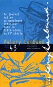 Du Journal Intime Au Monologue Interieur Dans La Litterature Du 20e S Iecle