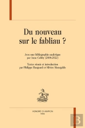 Du Nouveau Sur Le Fabliau ?
