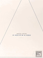 Du Poète Et De La Poésie