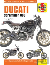 Ducati Scrambler 803 (15 - 20) Haynes Repair Manual