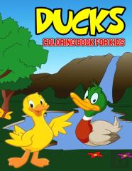 Ducks Coloring Book For Kids
