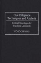 Due Diligence Techniques And Analysis