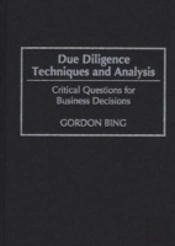 Due Diligence Techniques And Analysis