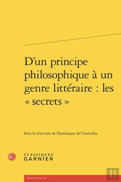 Bertrand.pt - D'Un Principe Philosophique À Un Genre Littéraire : Les « Secrets »