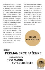D'Une Permanence Païenne, Sur Quelques Invariants Anti Judaïques