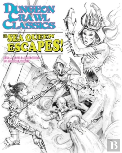 Bertrand.pt - Dungeon Crawl Classics #75: The Sea Queen Escapes - Sketch Cover