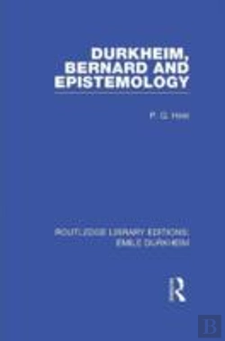 Bertrand.pt - Durkheim, Bernard And Epistemology