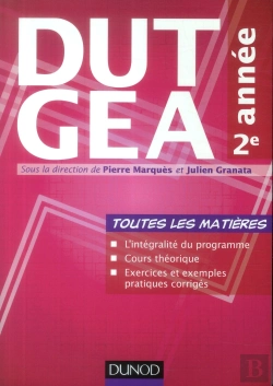 Bertrand.pt - Dut Gea 2e Année ; Toutes Les Matières