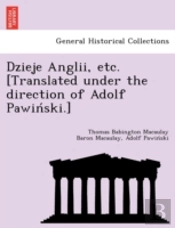 Dzieje Anglii, Etc. (Translated Under Th