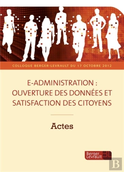 Bertrand.pt - E-Administration ; Ouverture Des Données Et Satisfaction Des Citoyens