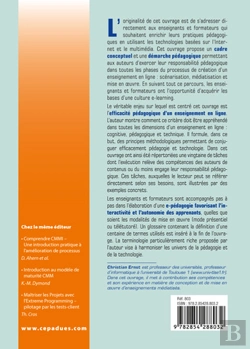 Bertrand.pt - E-Learning Conception Et Mise En Oeuvre D'Un Enseignement En Ligne ; Guide Pratique Pour Une E-Pédagogie