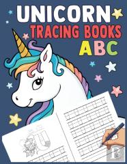 ๊Unicorn Abc Tracing Books