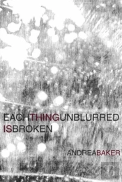 Each Thing Unblurred Is Broken