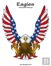 Eagles Coloring Book For Grown-Ups 1