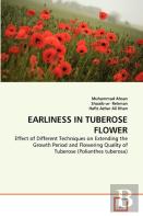 Earliness In Tuberose Flower