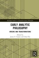 Early Analytic Philosophy