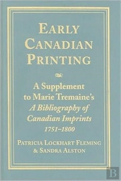 Bertrand.pt - Early Canadian Printing