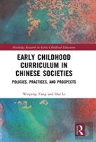 Early Childhood Curriculum In Chinese Societies