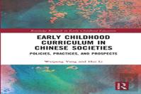 Early Childhood Curriculum In Chinese Societies