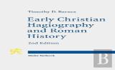 Early Christian Hagiography And Roman History
