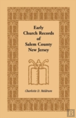 Bertrand.pt - Early Church Records Of Salem County, Ne