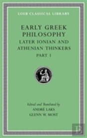 Early Greek Philosophy, Volume Vi