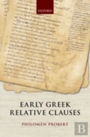Early Greek Relative Clauses