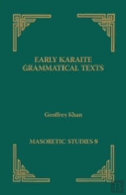 Bertrand.pt - Early Karaite Grammatical Texts