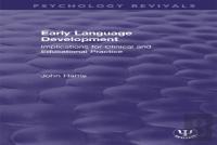 Early Language Development