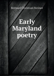 Early Maryland Poetry