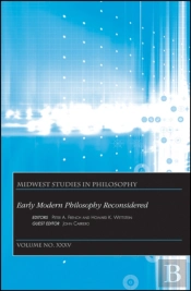 Early Modern Philosophy Reconsidered, Volume Xxxv