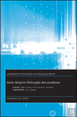 Bertrand.pt - Early Modern Philosophy Reconsidered, Volume Xxxv