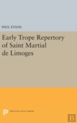 Bertrand.pt - Early Trope Repertory Of Saint Martial De Limoges