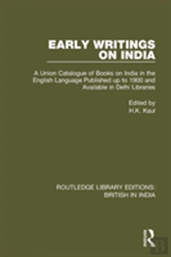 Bertrand.pt - Early Writings On India
