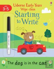 Early Years Wipe-Clean Starting To Write