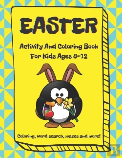 Bertrand.pt - Easter Activity And Coloring Book, For Kids Ages 8-12, Coloring, Word Search, Mazes And More
